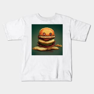 Hamburger Monster Kids T-Shirt